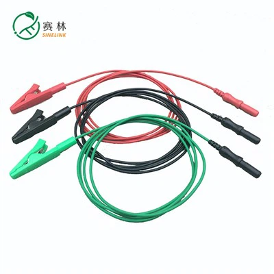 Alligator klemmuleiðarasett